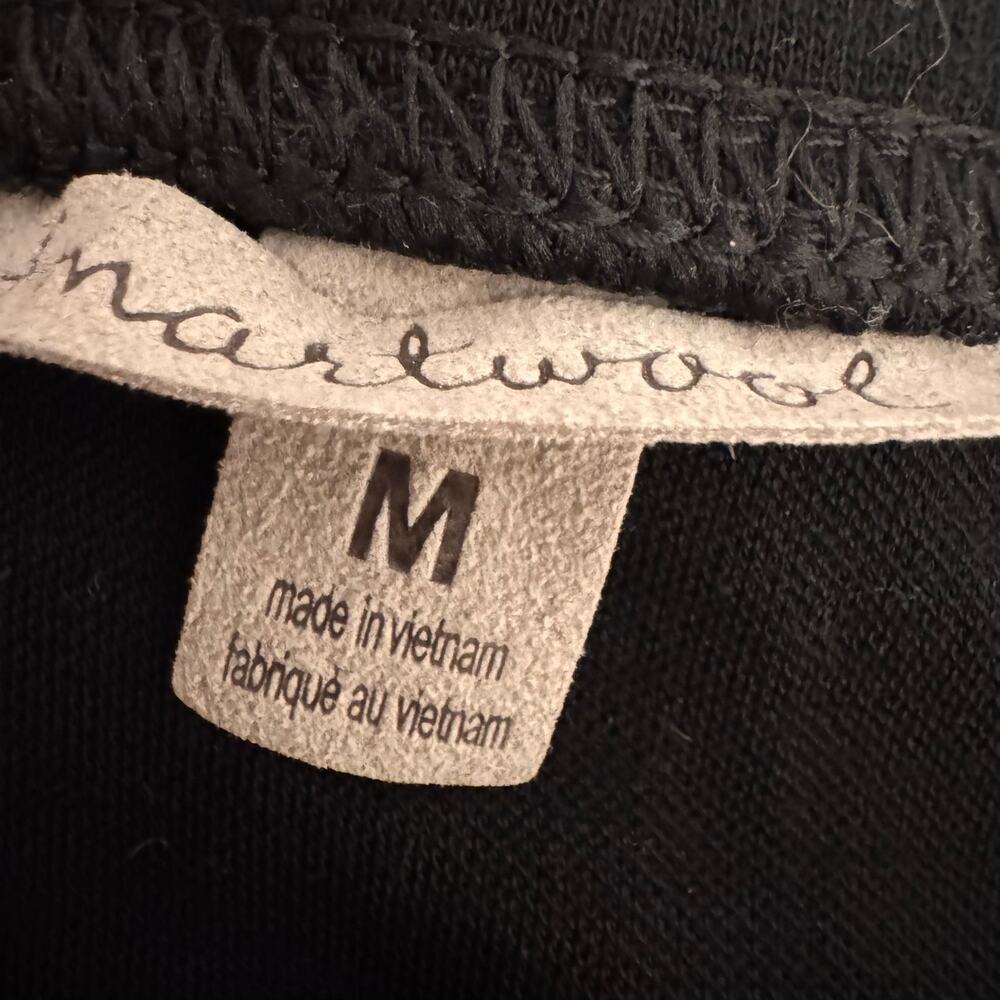 Smartwool Merino Wool Blend Fit & Flare Skirt Black Medium Gorpcore Outdoorsy - Picture 6 of 7